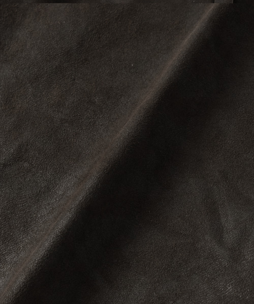 NONBLANK(ノンブランク)の「レザーテクスチャードパンツ_ダークブラウン(その他パンツ・メンズ・ダークブラウン・X-LARGE/LARGE/MEDIUM)」の9枚目の写真