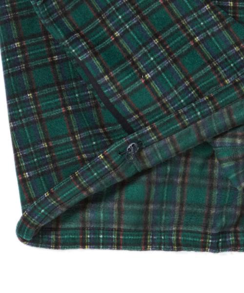 Beyond Closet（-）の「[COLLECTION LINE] レトロチェックユニークロゴハーフジップフリースグリーン（ベスト・メンズ・その他・MEDIUM/LARGE）」の9枚目の写真