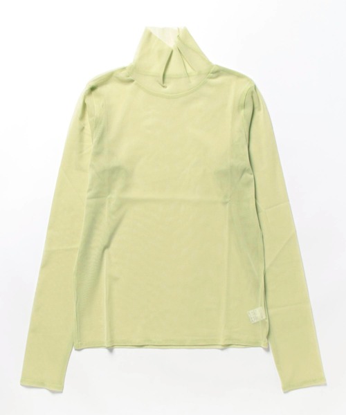 I am I in fact...(アイアムアイインファクト)の「パワーネットチュール インナー(Tシャツ/カットソー・レディース・シルバー/ゴールド/グリーン/ピンク/サックスブルー・FREE)」の17枚目の写真