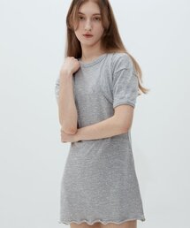 MATCHGLOBE（マッチグローブ）の「ボレロセットアップワンピース（グレー）（ワンピース）」