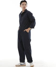 SAINTCREW（セントクルー）の「センスワーカー テーパードジャンプスーツ SWT-503 ネイビー（つなぎ/オールインワン）」