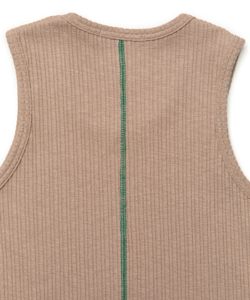MMIC（エムエムアイシー）の「タンクトップ ベージュ（Tシャツ/カットソー・メンズ・その他・LARGE/MEDIUM）」の4枚目の写真