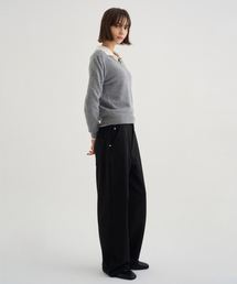 J'RIUM（ジェイリウム）の「Hedi Comfortable Cotton Trousers Black（その他パンツ）」