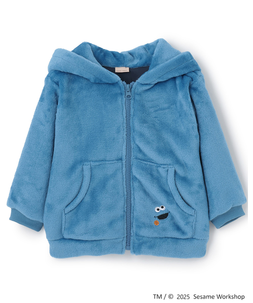 petit main（プティマイン）の「【SESAME STREET】もこもこパーカー（パーカー・キッズ・レッド/ブルー/ピンク・80ｃｍ/90cm/130cm/120cm/100cm/110cm）」の13枚目の写真