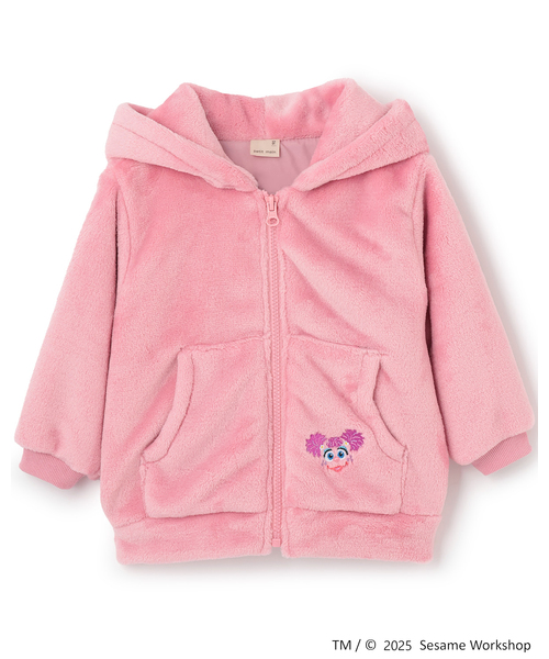 petit main（プティマイン）の「【SESAME STREET】もこもこパーカー（パーカー・キッズ・レッド/ブルー/ピンク・80ｃｍ/90cm/130cm/120cm/100cm/110cm）」の14枚目の写真
