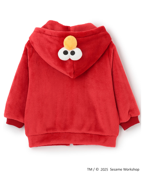 petit main（プティマイン）の「【SESAME STREET】もこもこパーカー（パーカー・キッズ・レッド/ブルー/ピンク・80ｃｍ/90cm/130cm/120cm/100cm/110cm）」の16枚目の写真