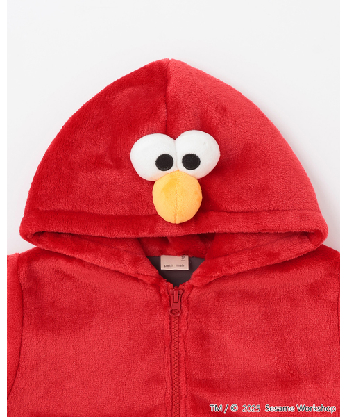 petit main（プティマイン）の「【SESAME STREET】もこもこパーカー（パーカー・キッズ・レッド/ブルー/ピンク・80ｃｍ/90cm/130cm/120cm/100cm/110cm）」の17枚目の写真