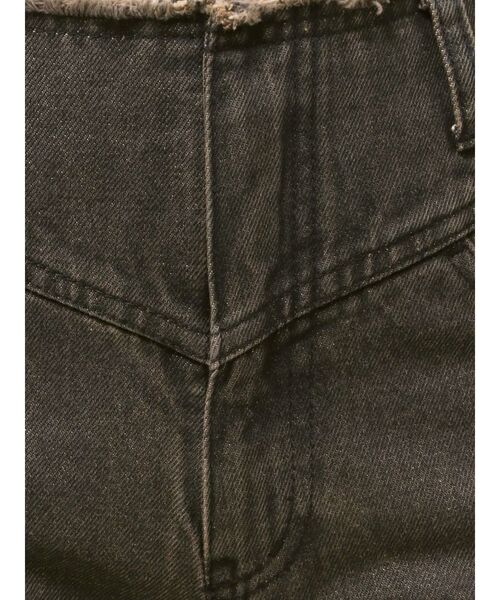 CALNAMUR(カルナムール)の「ローライズフレアデニムパンツ(その他パンツ・レディース・ライトブルー/ブラック・SMALL/MEDIUM)」の10枚目の写真