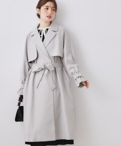 IENA アセテートコットンオーバーチェスターコート セール】アセテートコットン オーバーチェスターコート◇（チェスター