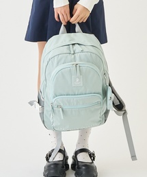 pom ponette junior（ポンポネットジュニア）の「23L【撥水】丸型ポーチつきスクールリュック（バックパック/リュック）」