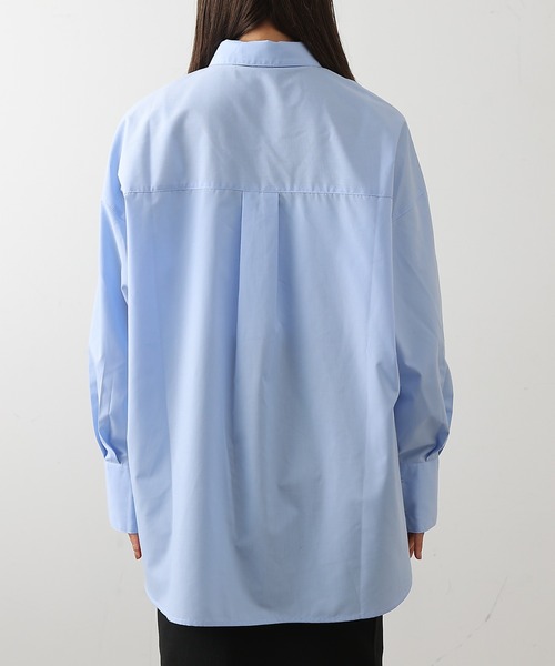COLONY 2139（コロニートゥーワンスリーナイン）の「ボリュームビッグシャツ（シャツ/ブラウス・レディース・オフホワイト/ブルー/サックスブルー/ピンク・FREE）」の20枚目の写真