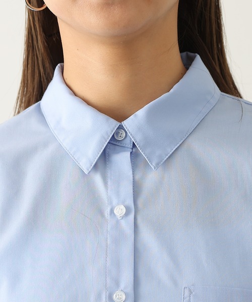 COLONY 2139（コロニートゥーワンスリーナイン）の「ボリュームビッグシャツ（シャツ/ブラウス・レディース・オフホワイト/ブルー/サックスブルー/ピンク・FREE）」の21枚目の写真