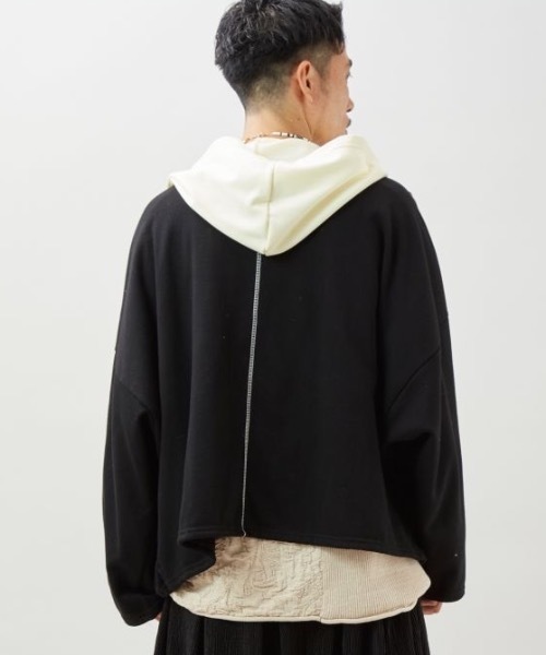 チャイハネ(チャイハネ)の「【チャイハネ】ファランナMEN'Sジップアップパーカー(パーカー・メンズ・ホワイト/ブラウン/ブラック・FREE)」の7枚目の写真