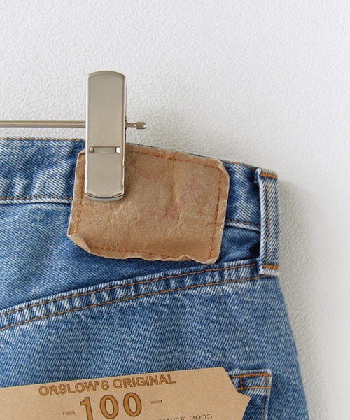 orSlow(オアスロウ)の「orSlow/オアスロウ SUPER DAD'S DENIM PANTS テーパード ウォッシャブル加工 デニムパンツ 2026年 夏 夏服 秋服(デニムパンツ・メンズ・ブルー・4/3/2)」の9枚目の写真