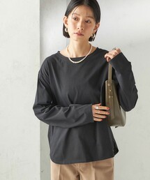 〈洗濯機可能〉オーガニックコットン ロング スリーブ TEE