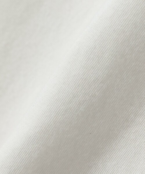 SHIPS（シップス）の「〈洗濯機可能〉オーガニックコットン ロング スリーブ TEE（Tシャツ/カットソー・レディース・オフホワイト/ブラック/ダークグレー・ONE SIZE）」の6枚目の写真