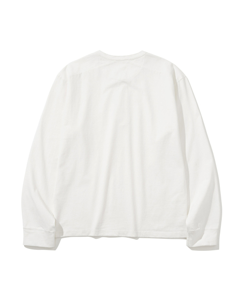 SIIIIDO(シド)の「ARMOR GOAT HENRYNECK LONGSLEEVE(WHITE)(Tシャツ/カットソー・メンズ・その他・2/1/3/4)」の2枚目の写真