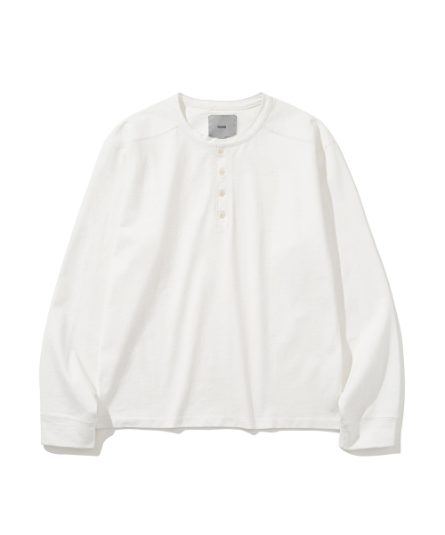 SIIIIDO(シド)の「ARMOR GOAT HENRYNECK LONGSLEEVE(WHITE)(Tシャツ/カットソー・メンズ・その他・2/1/3/4)」の3枚目の写真