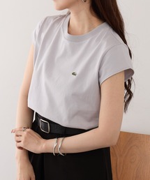 【LACOSTE】ワンポイントロゴ フレンチスリーブTシャツ TF024-J-99