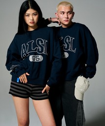 ALAND | 【UNISEX】ALAND／アソートプリントプルオーバー（ウラケ）(スウェット)