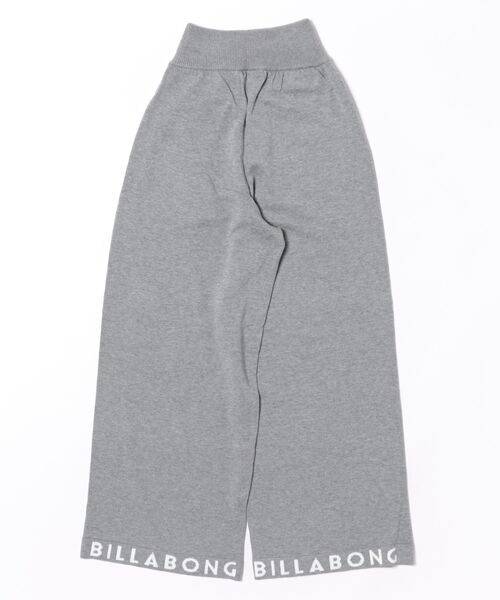 BILLABONG(ビラボン)の「BILLABONG ウィメンズ KNIT WIDE LONG PANTS ロングパンツ 【2026年春夏モデル】(その他パンツ・レディース・グリーン系その他/グレー/ホワイト・MEDIUM)」の4枚目の写真