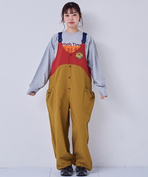 MARKEY'S（マーキーズ）の「キャンプサロペット/おとな（サロペット/オーバーオール・レディース・イエロー系その他/カーキ/グレー・160cm）」の6枚目の写真