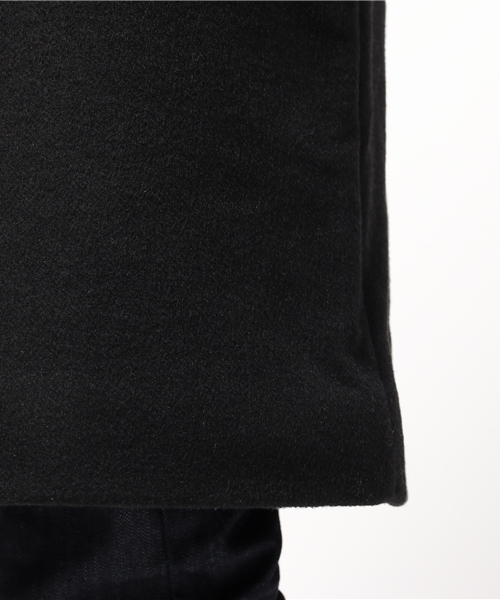 Lui's（ルイス）の「Lui's(ルイス) フードロングコート（その他アウター・メンズ・グレー/ブラック/ネイビー・SMALL/LARGE/MEDIUM）」の9枚目の写真