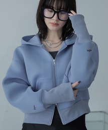 VACANCY | ロゴ刺繍ダンボールZIPパーカー(パーカー)