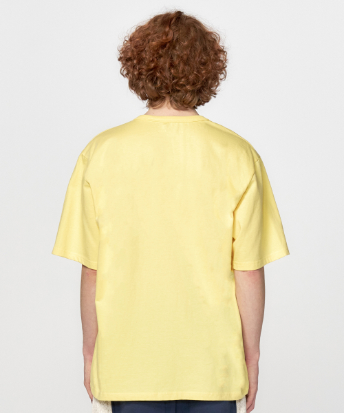 HONGWOOSUNG(ホンウソン)の「Year Of Snake T-Shirt_Yellow(Tシャツ/カットソー・メンズ・その他・S/M/L)」の2枚目の写真