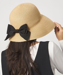 green label relaxing | 2WAY 遮光ブリム リボン ハット(ハット)