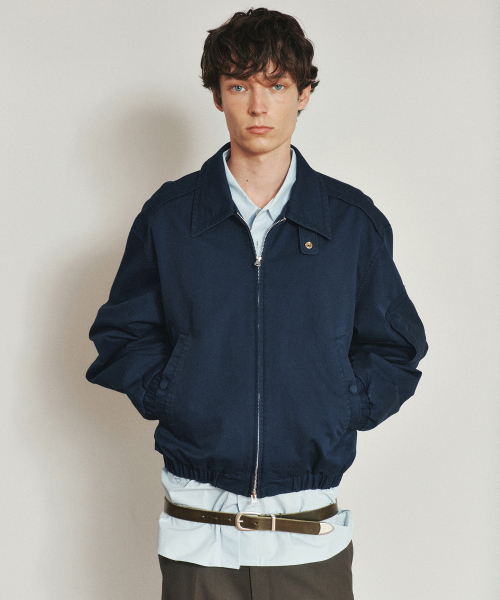 NIC VINTAGE WASHED JUMPER (CLASSIC BLUE)