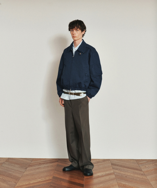 HEUTE(ホイテ)の「NIC VINTAGE WASHED JUMPER (CLASSIC BLUE)(ブルゾン・メンズ・その他・L/M)」の4枚目の写真