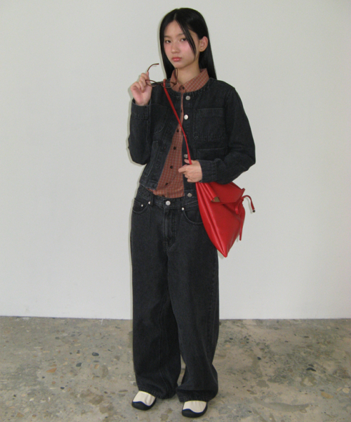 RONRON(ロンロン)の「PANDENT RIBBON COZY SQUARE BAG RED(トートバッグ・レディース・その他・FREE)」の6枚目の写真