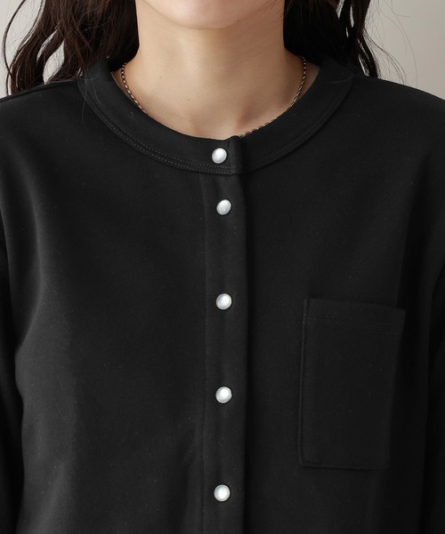 RAGEBLUE（レイジブルー）の「コンパクトクルーカーディガン（カーディガン/ボレロ・レディース・ブルー/ブラック/レッド・FREE）」の20枚目の写真