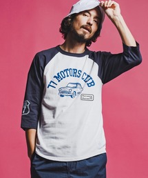 mt10168-half sleeve raglan t-shirt (77motors) ラグランTシャツ(7726S080)