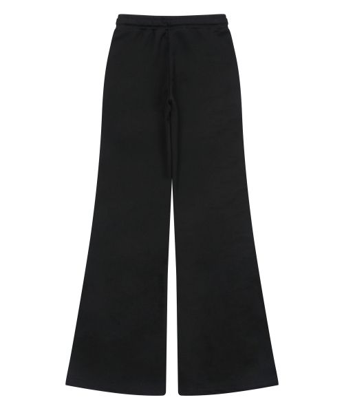 MUCENT(ムセント)の「ラマバンディングブーツカットスウェットパンツ(2カラー)(スウェットパンツ・レディース・ブラック/グレー・2/1)」の10枚目の写真