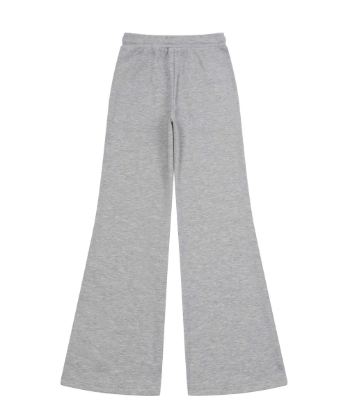 MUCENT(ムセント)の「ラマバンディングブーツカットスウェットパンツ(2カラー)(スウェットパンツ・レディース・ブラック/グレー・2/1)」の6枚目の写真