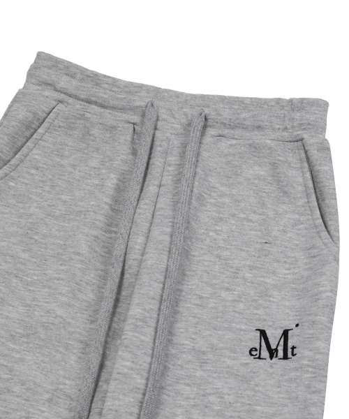 MUCENT(ムセント)の「ラマバンディングブーツカットスウェットパンツ(2カラー)(スウェットパンツ・レディース・ブラック/グレー・2/1)」の7枚目の写真