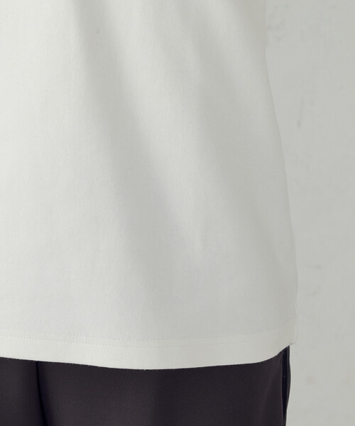 COMME CA ISM(コムサイズム)の「ロゴ ロンT(Tシャツ/カットソー・レディース・ホワイト/ブラック/サックスブルー・SMALL/MEDIUM/LARGE/X-LARGE)」の8枚目の写真