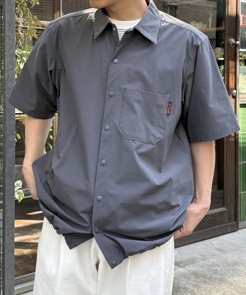 RED KAP(レッドキャップ)の「【RED KAP】限定商品 別注 セットアップシャツブルゾン(シャツ/ブラウス・メンズ・ブラック/カーキ/チャコールグレー・S/M/L/LL)」の2枚目の写真