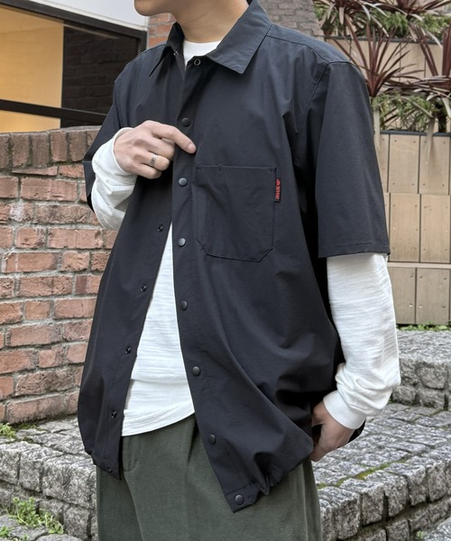 RED KAP(レッドキャップ)の「【RED KAP】限定商品 別注 セットアップシャツブルゾン(シャツ/ブラウス・メンズ・ブラック/カーキ/チャコールグレー・S/M/L/LL)」の1枚目の写真