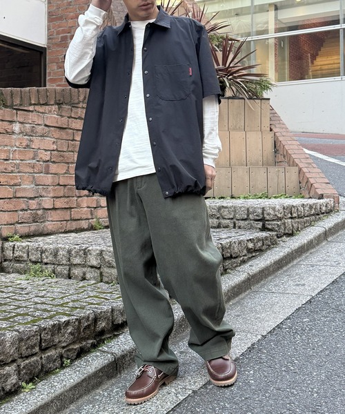 RED KAP(レッドキャップ)の「【RED KAP】限定商品 別注 セットアップシャツブルゾン(シャツ/ブラウス・メンズ・ブラック/カーキ/チャコールグレー・S/M/L/LL)」の11枚目の写真