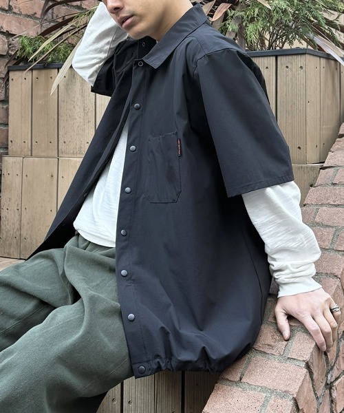 RED KAP(レッドキャップ)の「【RED KAP】限定商品 別注 セットアップシャツブルゾン(シャツ/ブラウス・メンズ・ブラック/カーキ/チャコールグレー・S/M/L/LL)」の6枚目の写真