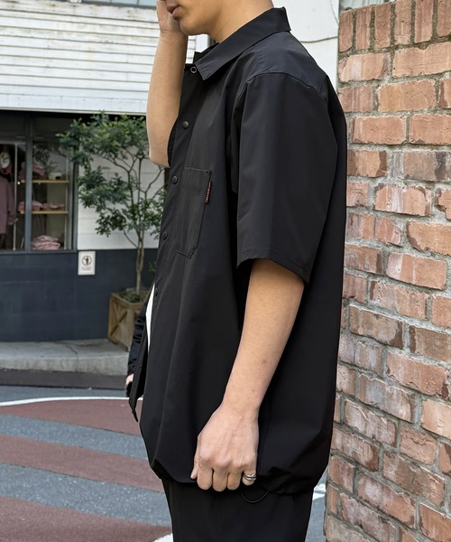 RED KAP(レッドキャップ)の「【RED KAP】限定商品 別注 セットアップシャツブルゾン(シャツ/ブラウス・メンズ・ブラック/カーキ/チャコールグレー・S/M/L/LL)」の9枚目の写真