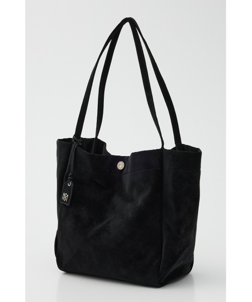 MOUSSY(マウジー)の「【26年SS新作】SKINNY HANDLEトートバッグ S(トートバッグ・レディース・ブラウン系その他/ブラック・FREE)」の4枚目の写真