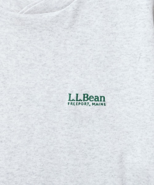 L.L.Bean（エルエルビーン）の「【JAPAN EDITION】ユニオン・ロングスリーブ・ティ（Tシャツ/カットソー・レディース・サックスブルー/レッド系/ライトグレー系/ライトグレー・MEDIUM）」の12枚目の写真