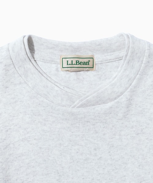 L.L.Bean（エルエルビーン）の「【JAPAN EDITION】ユニオン・ロングスリーブ・ティ（Tシャツ/カットソー・レディース・サックスブルー/レッド系/ライトグレー系/ライトグレー・MEDIUM）」の13枚目の写真