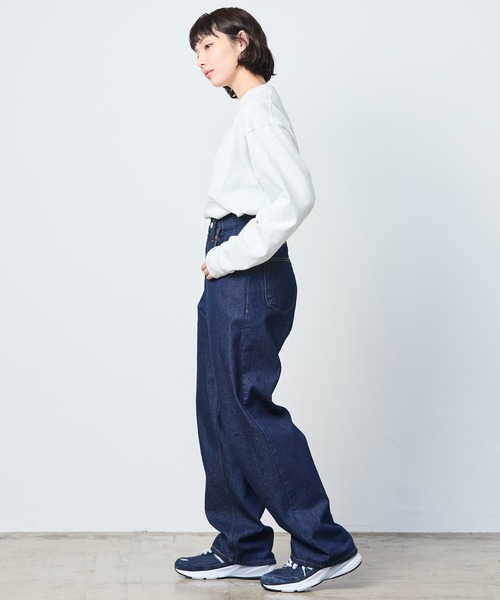 L.L.Bean（エルエルビーン）の「【JAPAN EDITION】ユニオン・ロングスリーブ・ティ（Tシャツ/カットソー・レディース・サックスブルー/レッド系/ライトグレー系/ライトグレー・MEDIUM）」の17枚目の写真