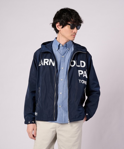 花粉ガード ロゴグラフィック フードパーカー（パーカー）｜Arnold