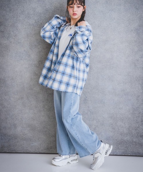 repipi armario（レピピ アルマリオ）の「クリアソールダッドスニーカー（スニーカー・キッズ・ホワイト/ブラック/サックスブルー/シルバー・SMALL/MEDIUM/LARGE）」の6枚目の写真